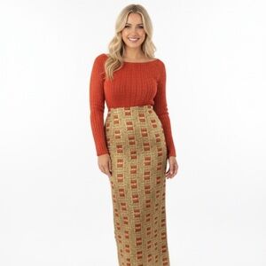 Carillon New York vintage maxi dress size 8/10